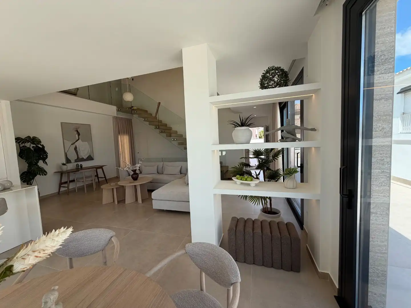 Sala de estar de Casa o chalet en venta en Rojales con Aire acondicionado, Trastero y Piscina