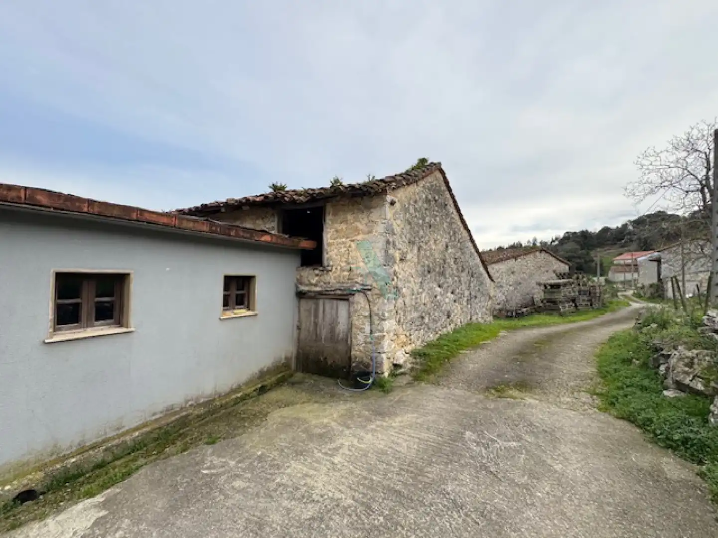 Exterior view of Industrial buildings for sale in Ribadedeva