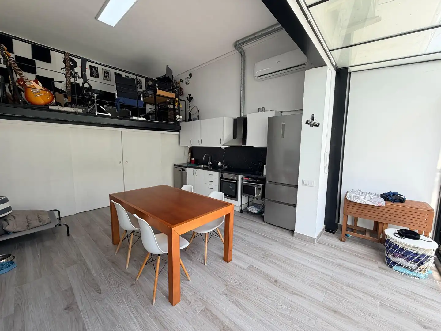 Kitchen of Houses for sale in Badalona  with Air Conditioner, Heating and Parquet flooring