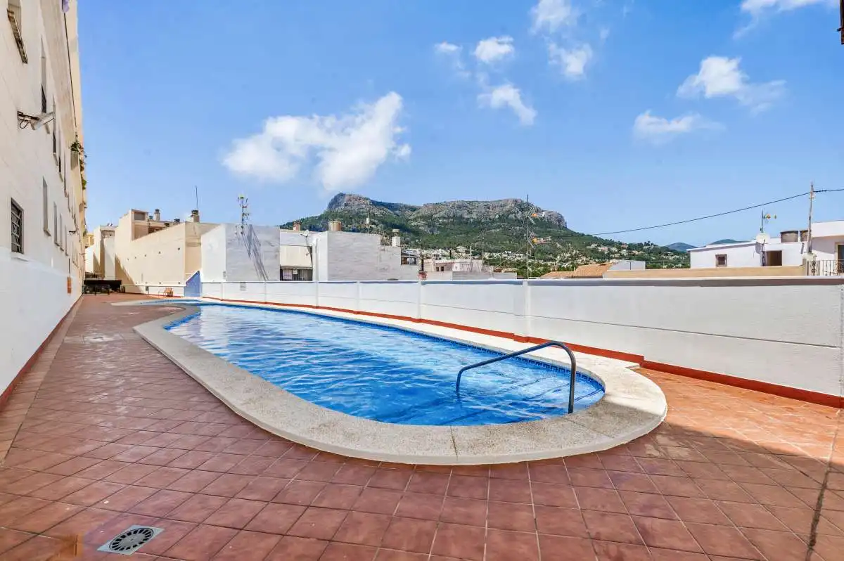 Piscina de Apartamento en venta en Calpe / Calp