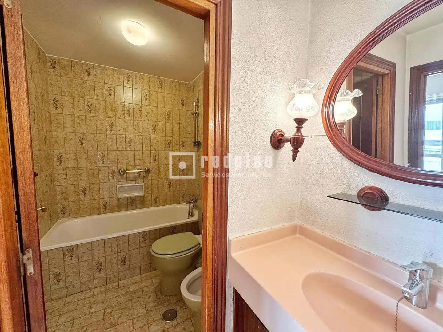 Bathroom of Flat for sale in Madrid  with Heating, Private garden and Terrace