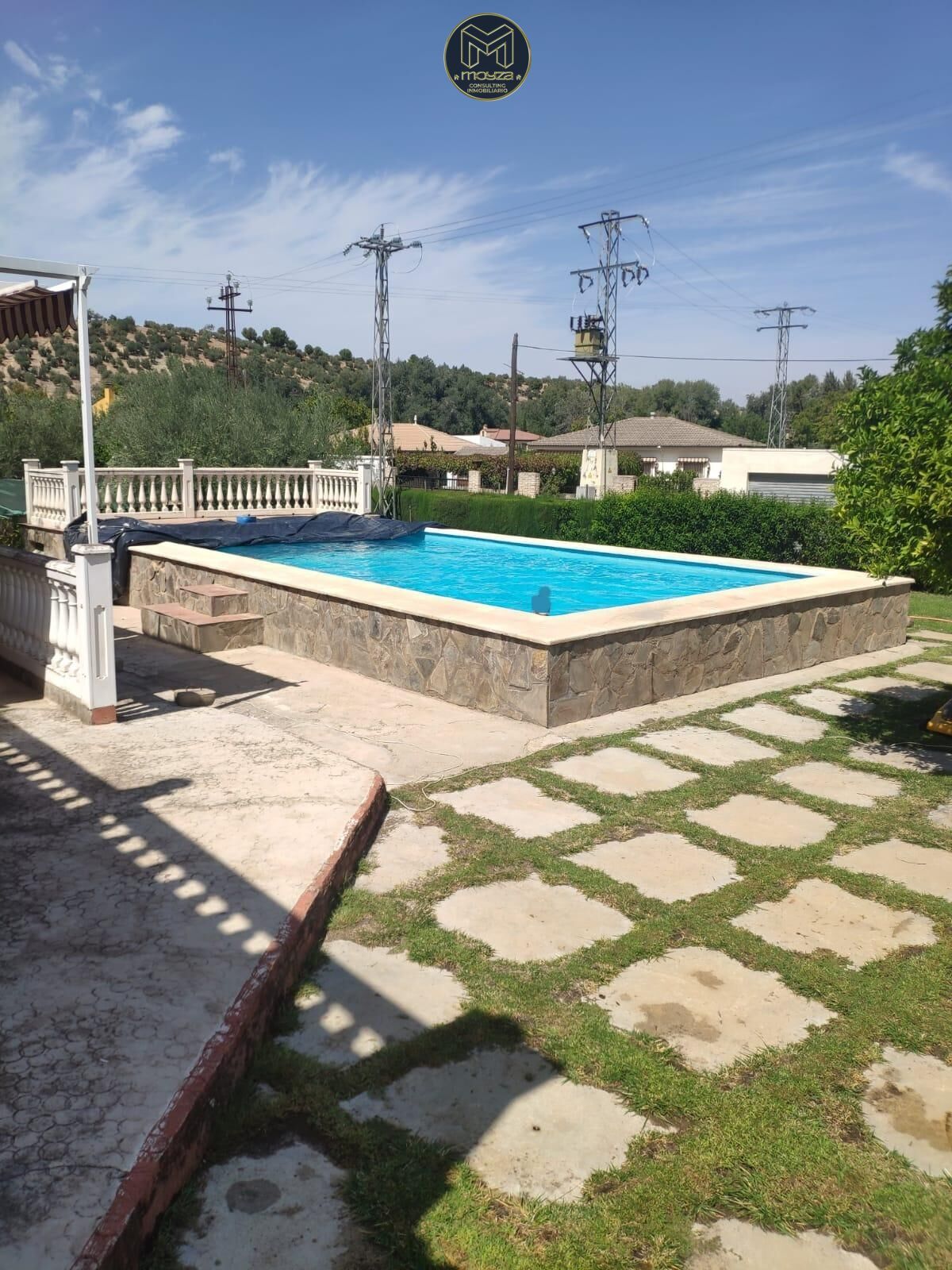 Swimming pool of House or chalet for sale in  Jaén Capital  with Air Conditioner, Heating and Terrace