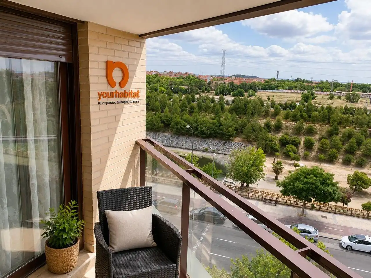 Terraza de Piso de alquiler en Getafe con Aire acondicionado, Calefacción y Terraza