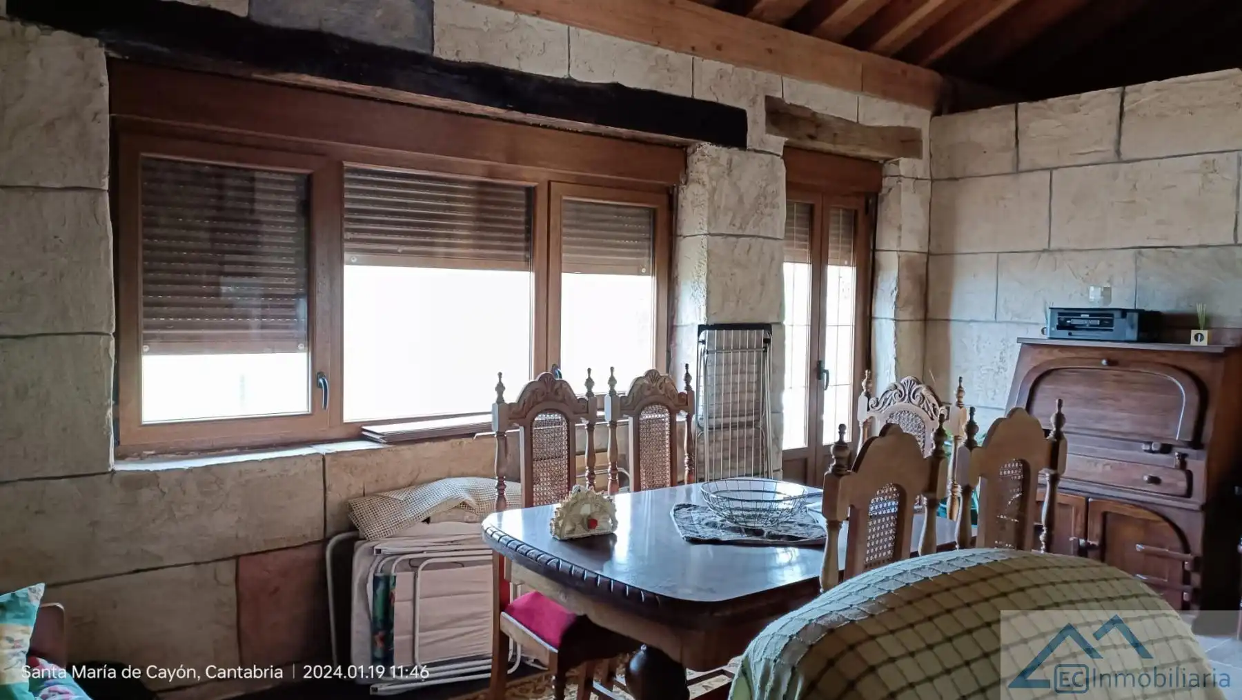 Dining room of Country homes for sale in Santa María de Cayón