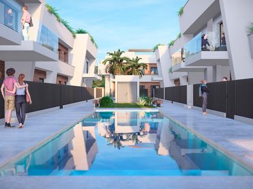 Bungalow amb piscina en venda a Torre-Pacheco ciudad