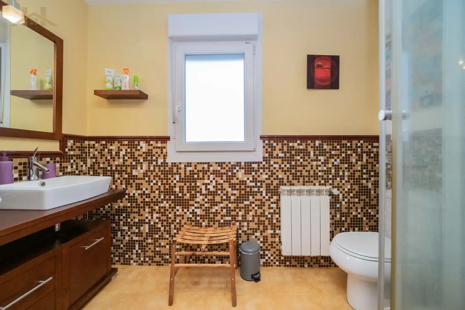 Bathroom of Detached homes for sale in Galapagar  with Air Conditioner, Heating and Private garden