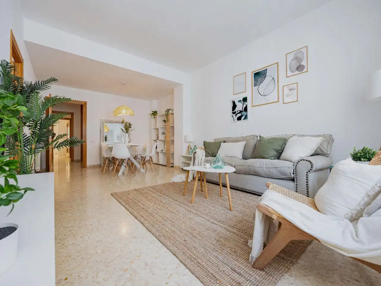 Sala d'estar de Pis en venda en Terrassa amb Terrassa