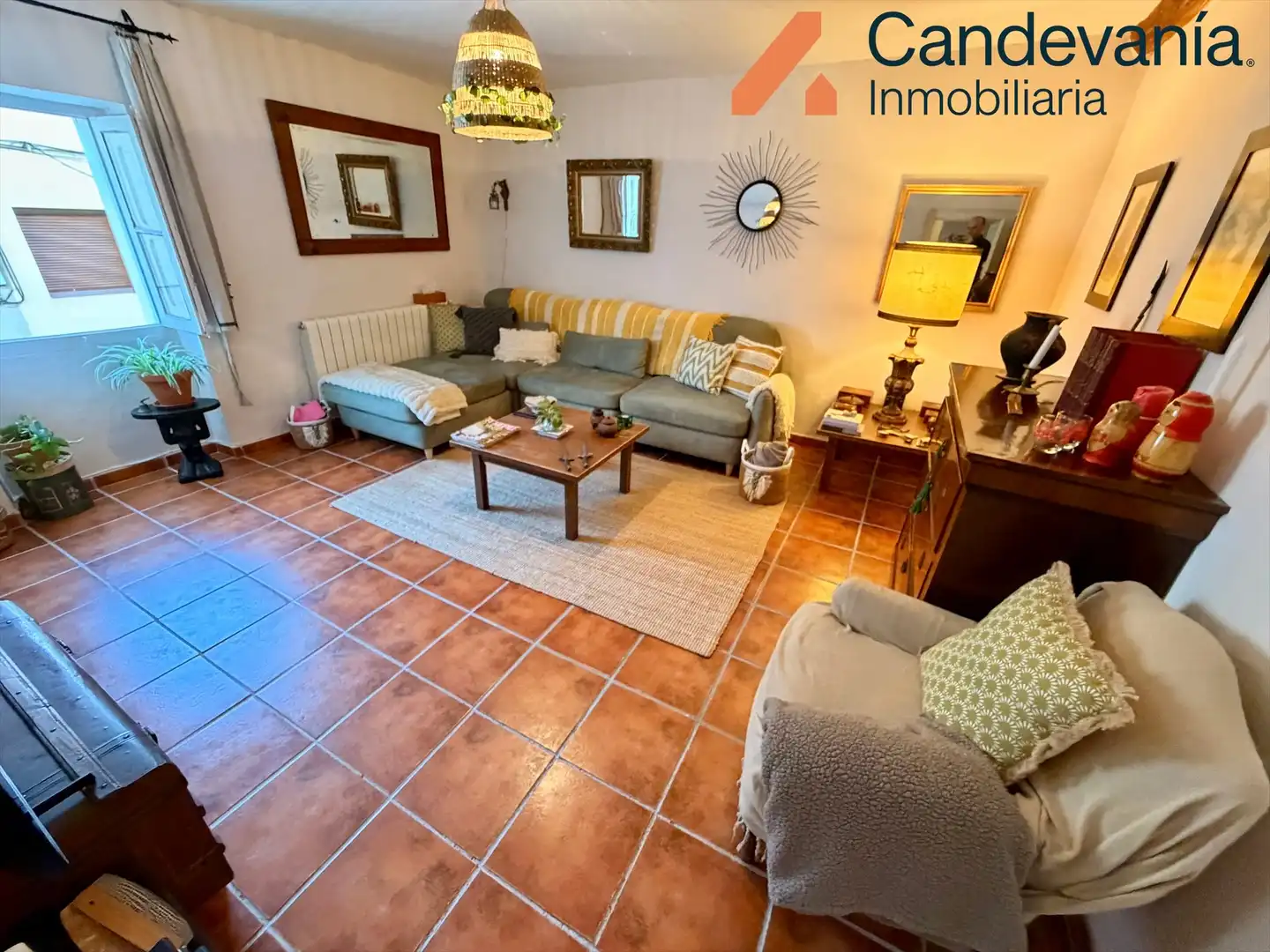 Living room of Houses for sale in Gurrea de Gállego  with Heating and Terrace