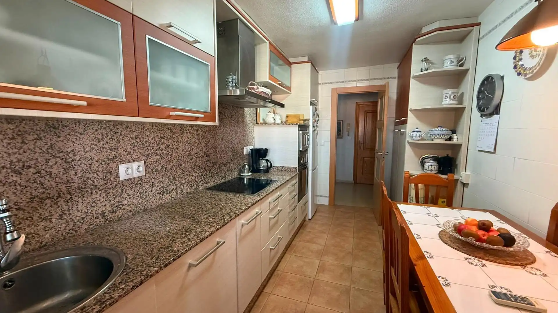 Kitchen of Flat for sale in Águilas  with Air Conditioner, Storage room and Furnished