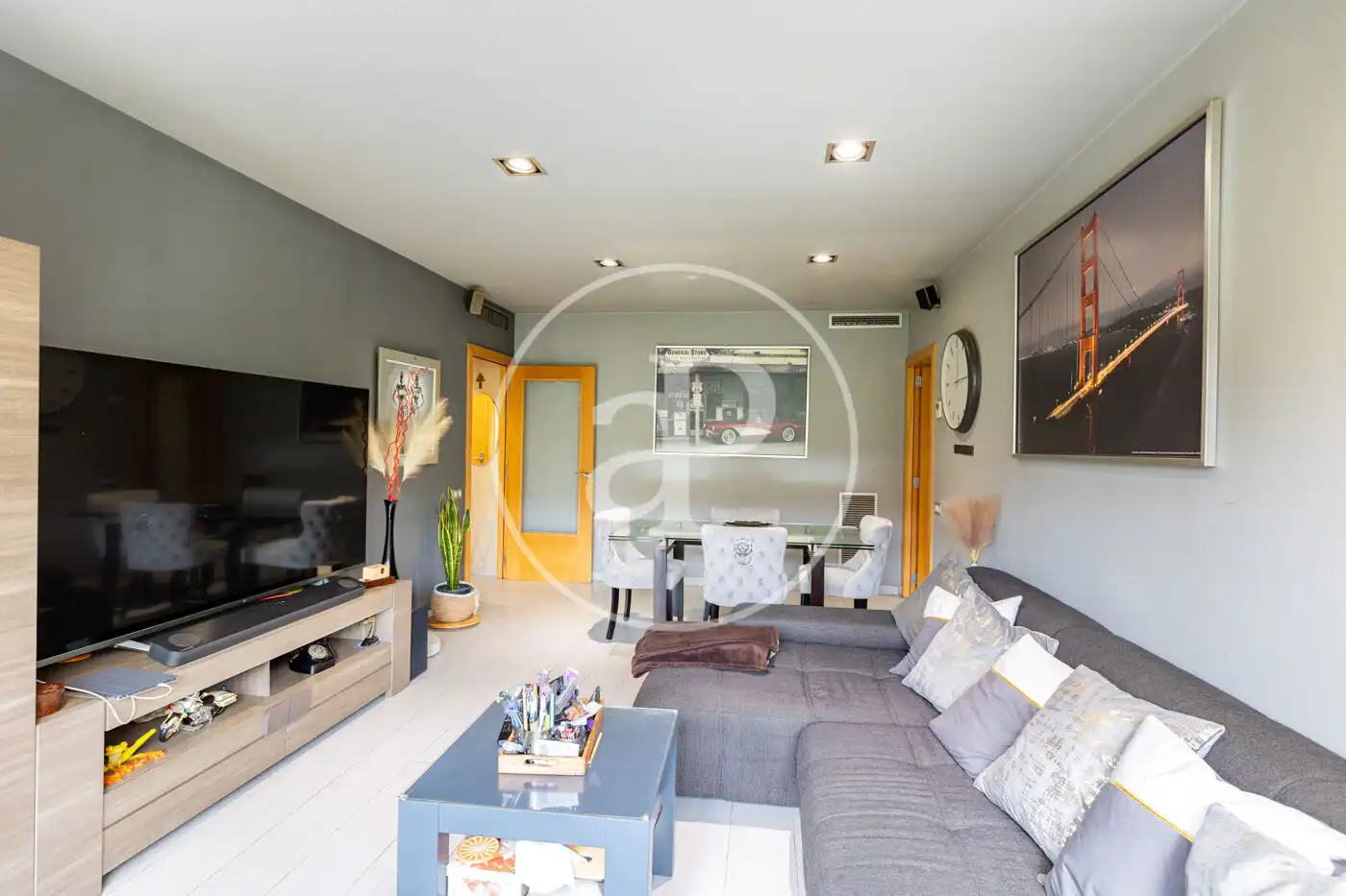 Living room of Flat for sale in Sant Martí