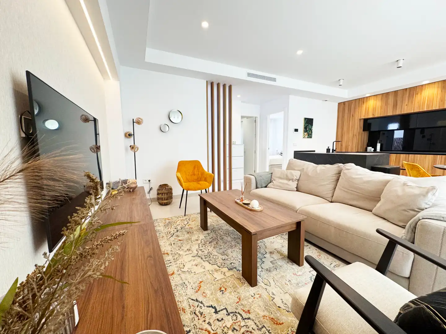 Sala de estar de Casa o chalet en venta en Torre-Pacheco con Aire acondicionado, Calefacción y Jardín privado