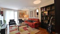 Living room of Flat for sale in Bilbao   with Heating, Parquet flooring and Terrace