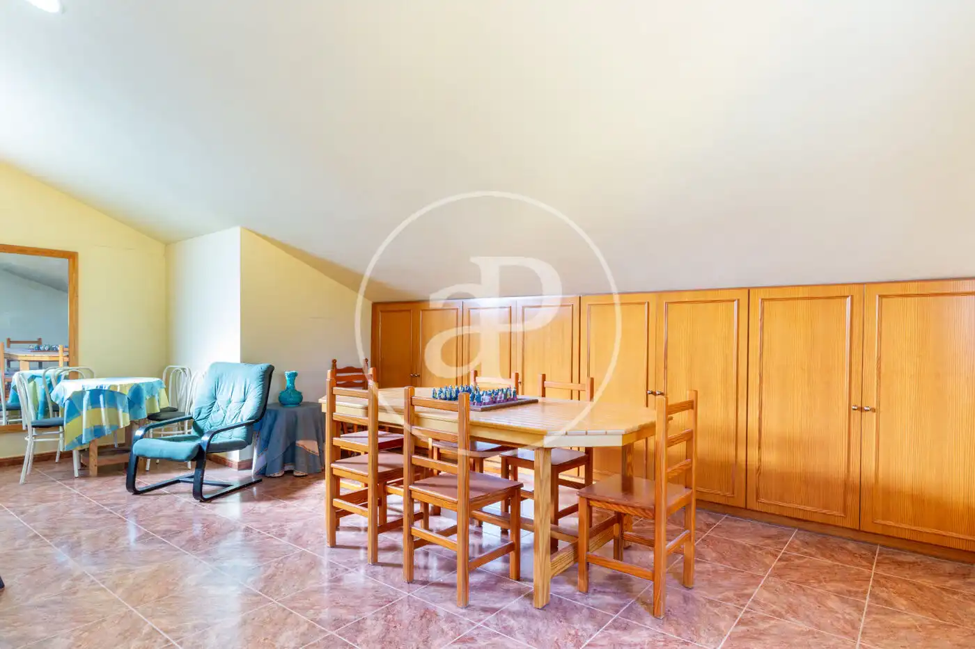Dining room of Houses for sale in Serra  with Air Conditioner, Heating and Private garden