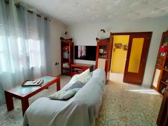 Living room of Houses for sale in Alicante / Alacant  with Private garden, Terrace and Swimming Pool