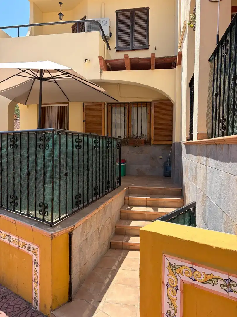 Terrassa de Casa adosada de lloguer en Carcaixent amb Piscina comunitària