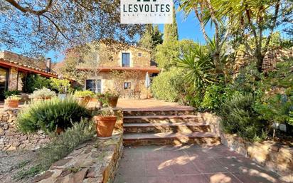 Exterior view of House or chalet for sale in Mont-ras  with Heating and Private garden
