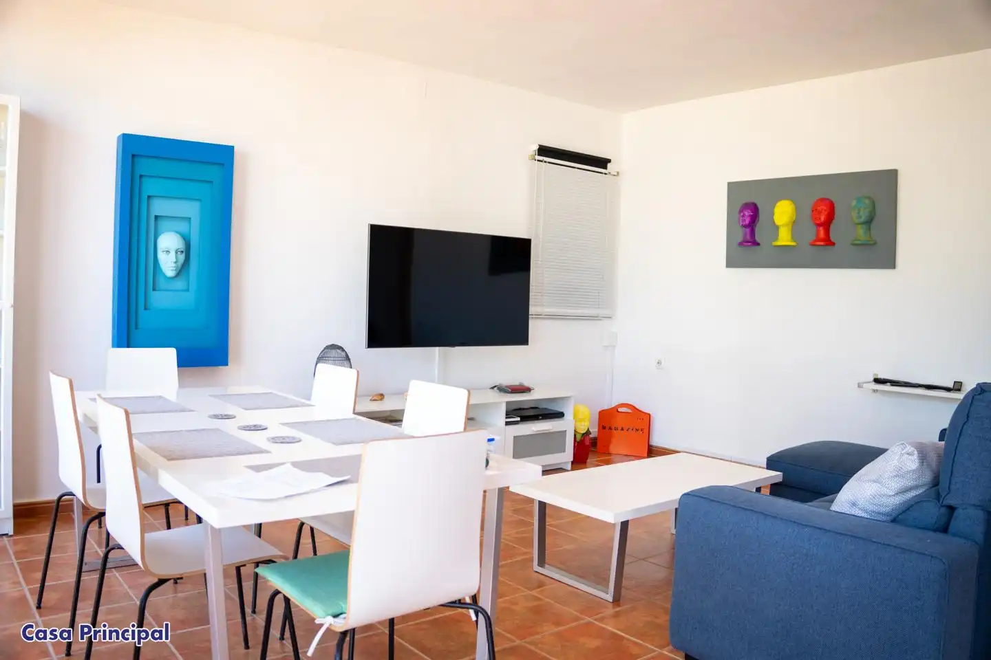 Sala de estar de Casa o chalet en venta en Chipiona con Aire acondicionado, Calefacción y Jardín privado