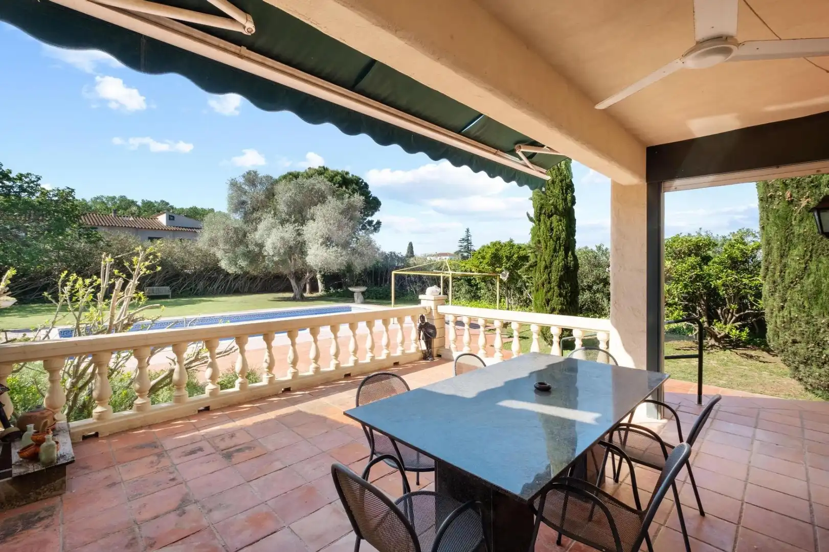 Terrace of Houses for sale in Sant Pere Pescador  with Air Conditioner, Heating and Private garden