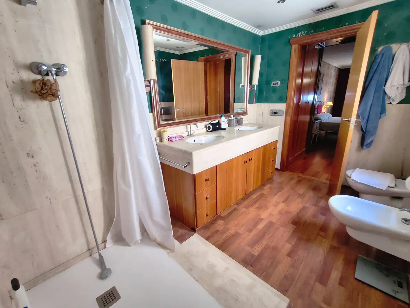 Baño de Casa o chalet de alquiler en San Vicente del Raspeig / Sant Vicent del Raspeig con Aire acondicionado, Parquet y Amueblado