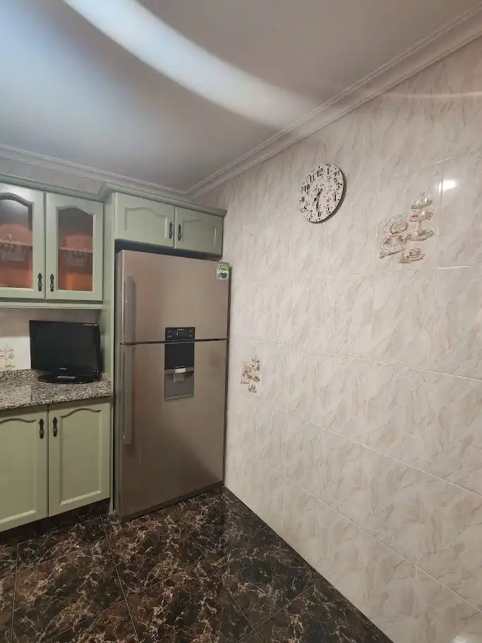 Kitchen of Flat for rent in Elche / Elx  with Air Conditioner, Terrace and Furnished
