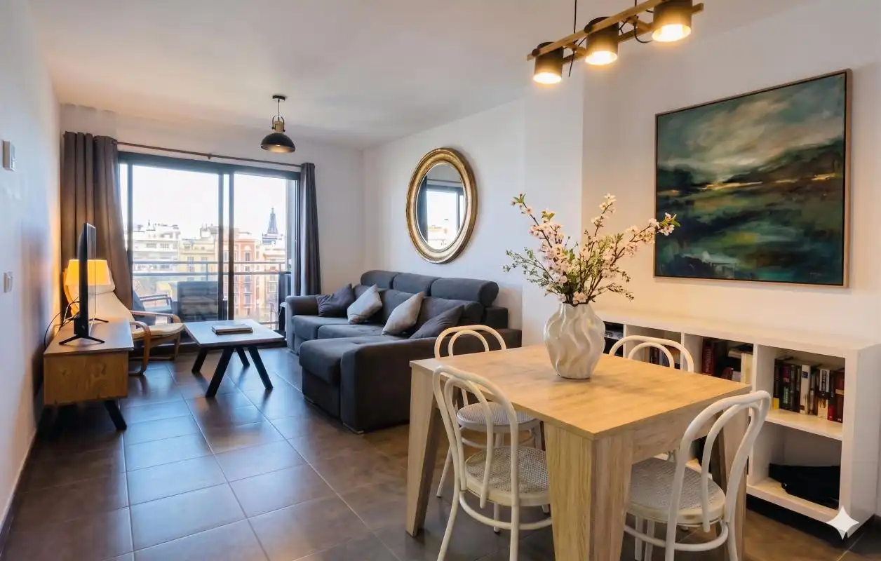 Living room of Flat for sale in Vinaròs  with Air Conditioner, Heating and Terrace