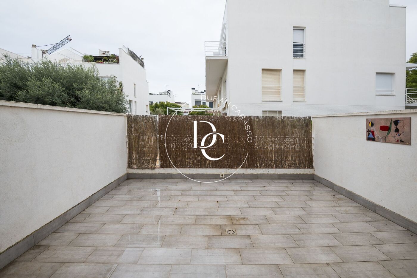 Terraza de Dúplex en venta en Sitges con Aire acondicionado, Calefacción y Jardín privado