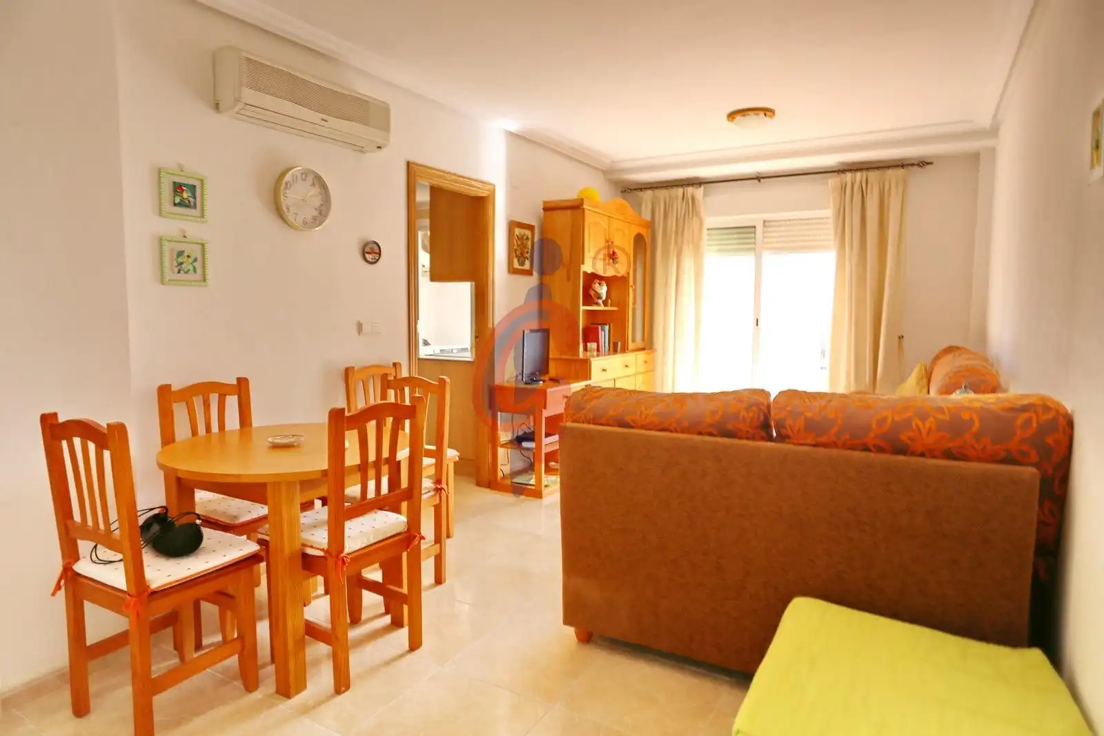 Sala de estar de Piso en venta en Guardamar del Segura con Aire acondicionado, Calefacción y Terraza