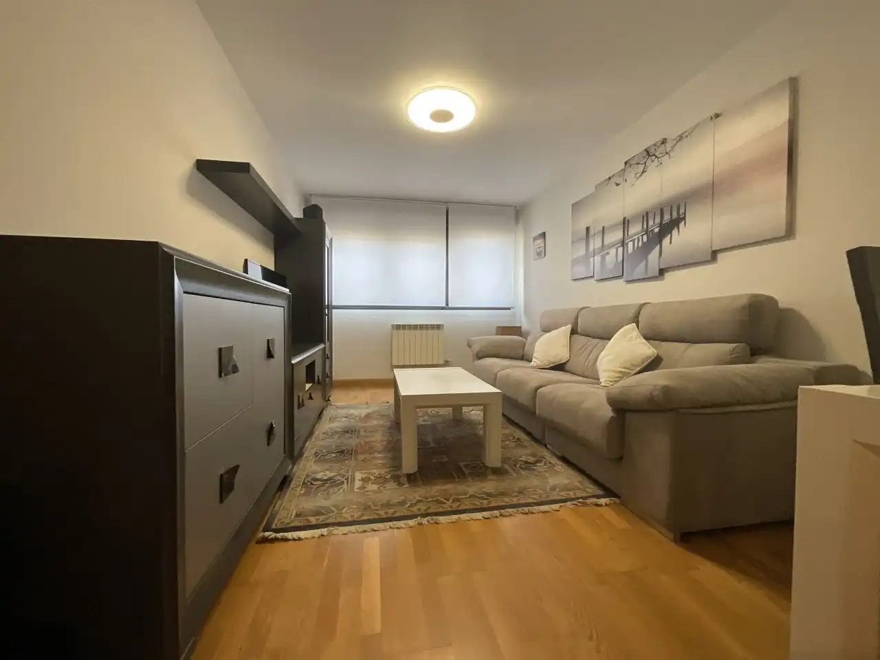 Sala de estar de Piso en venta en Santo Domingo de la Calzada con Amueblado