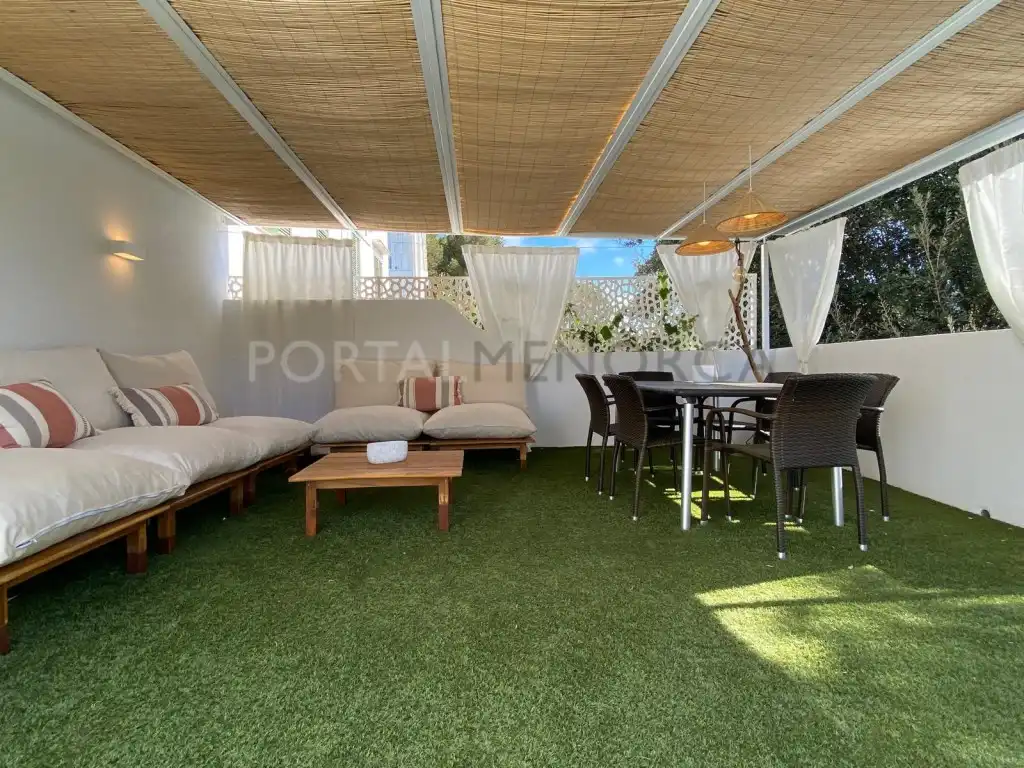Terrasse von Haus oder Chalet zum Verkauf in Ciutadella de Menorca mit Klimaanlage, Privatgarten und Terrasse
