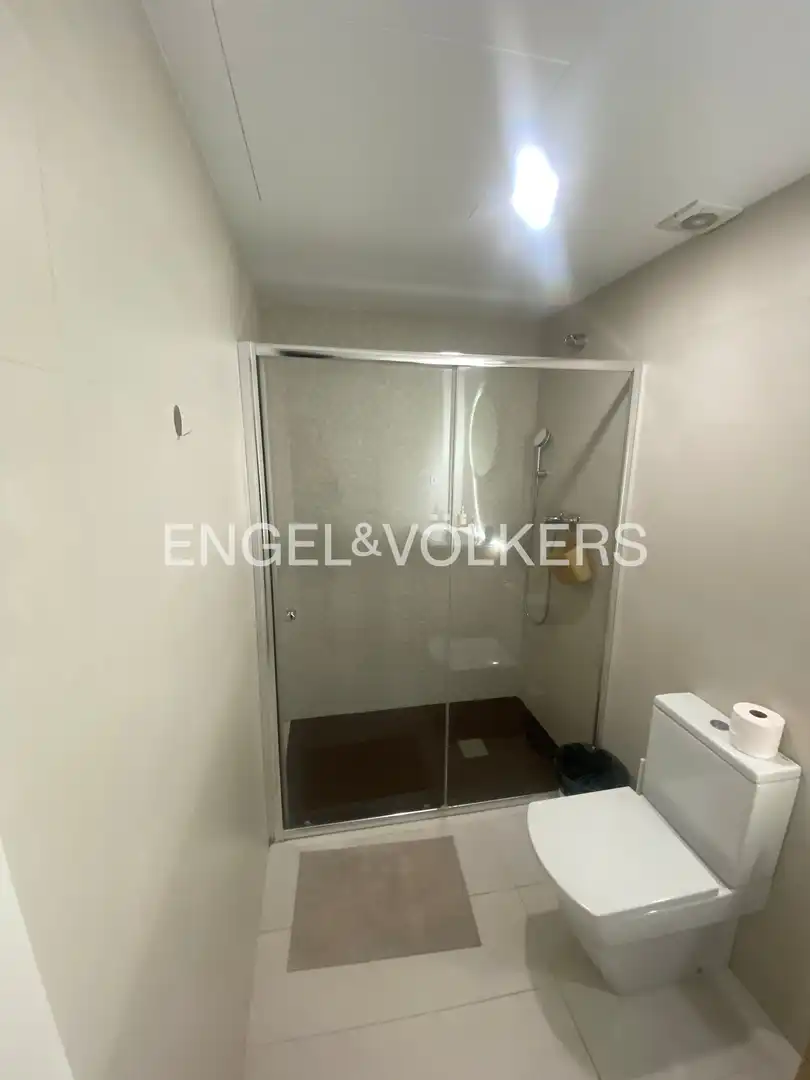Bathroom of Flat for rent in Sitges  with Air Conditioner, Heating and Furnished
