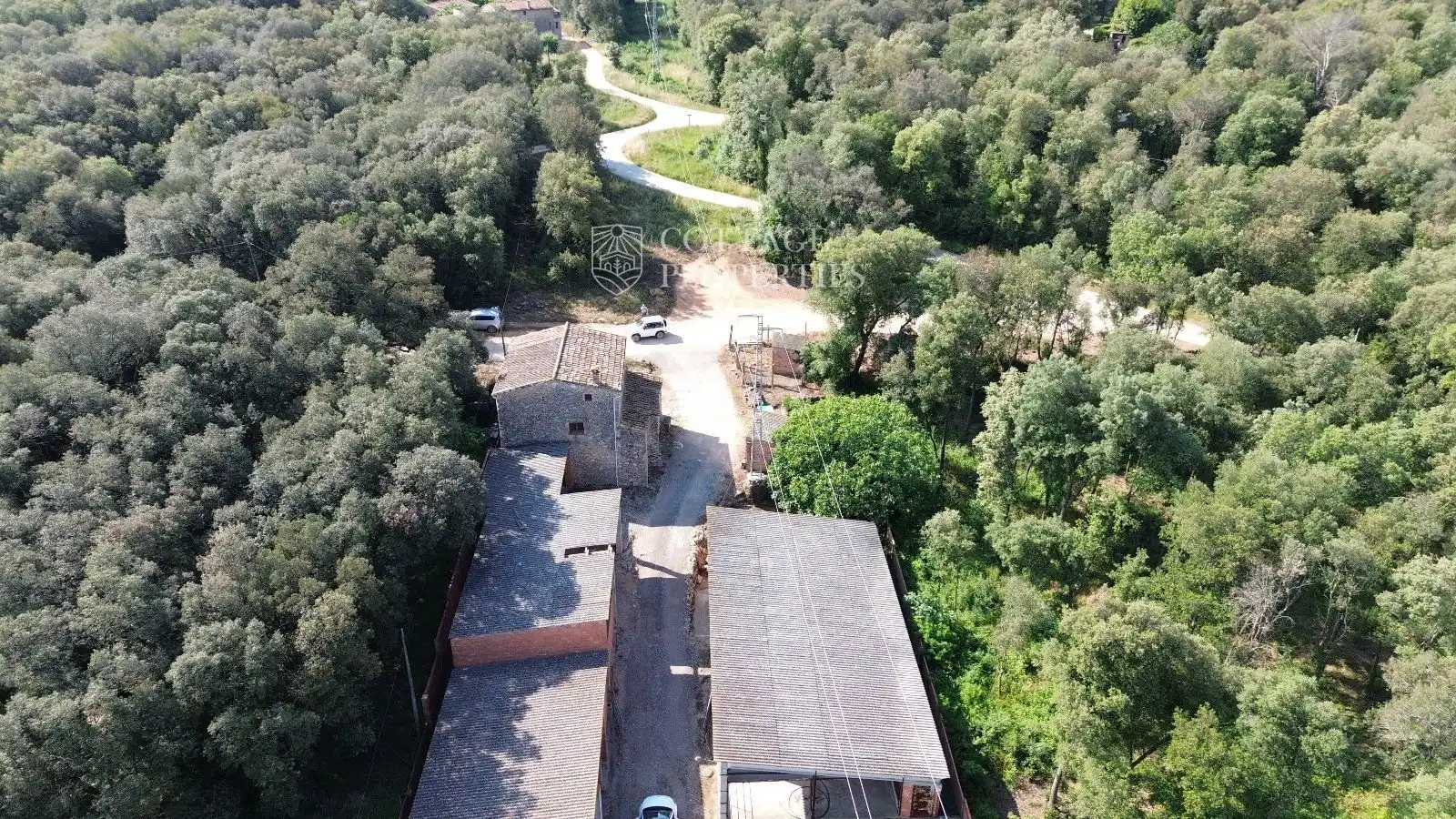 Vista exterior de Finca rústica en venta en Serinyà