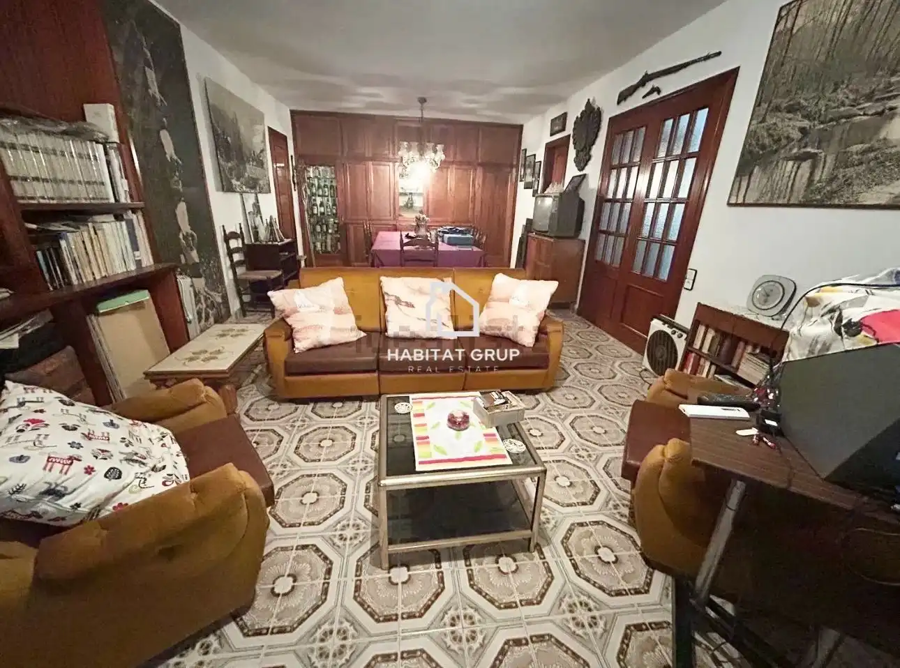 Living room of Houses for sale in Valls  with Heating, Private garden and Storage room