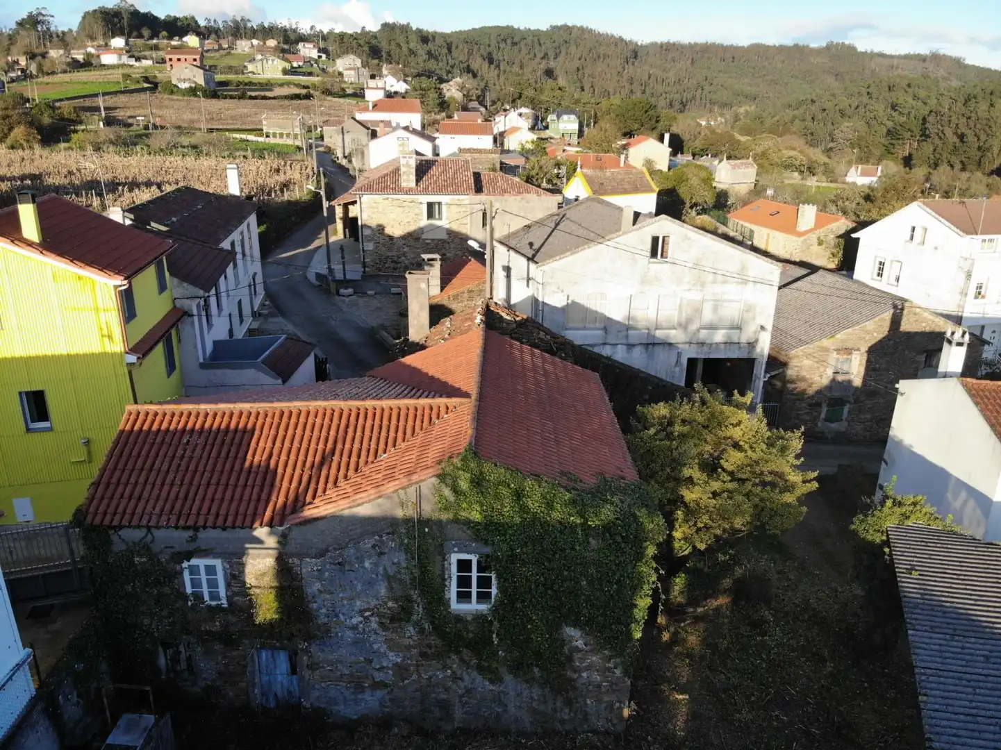 Vista exterior de Casa o chalet en venta en Ponteceso con Jardín privado