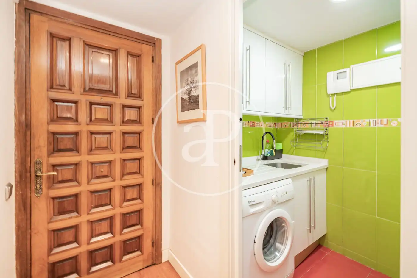 Küche von Maisonette zur Miete in Madrid mit Klimaanlage, Heizung und Privatgarten