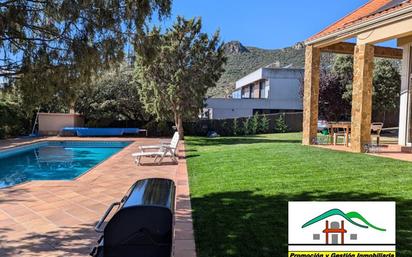 Garden of House or chalet for sale in Hoyo de Manzanares