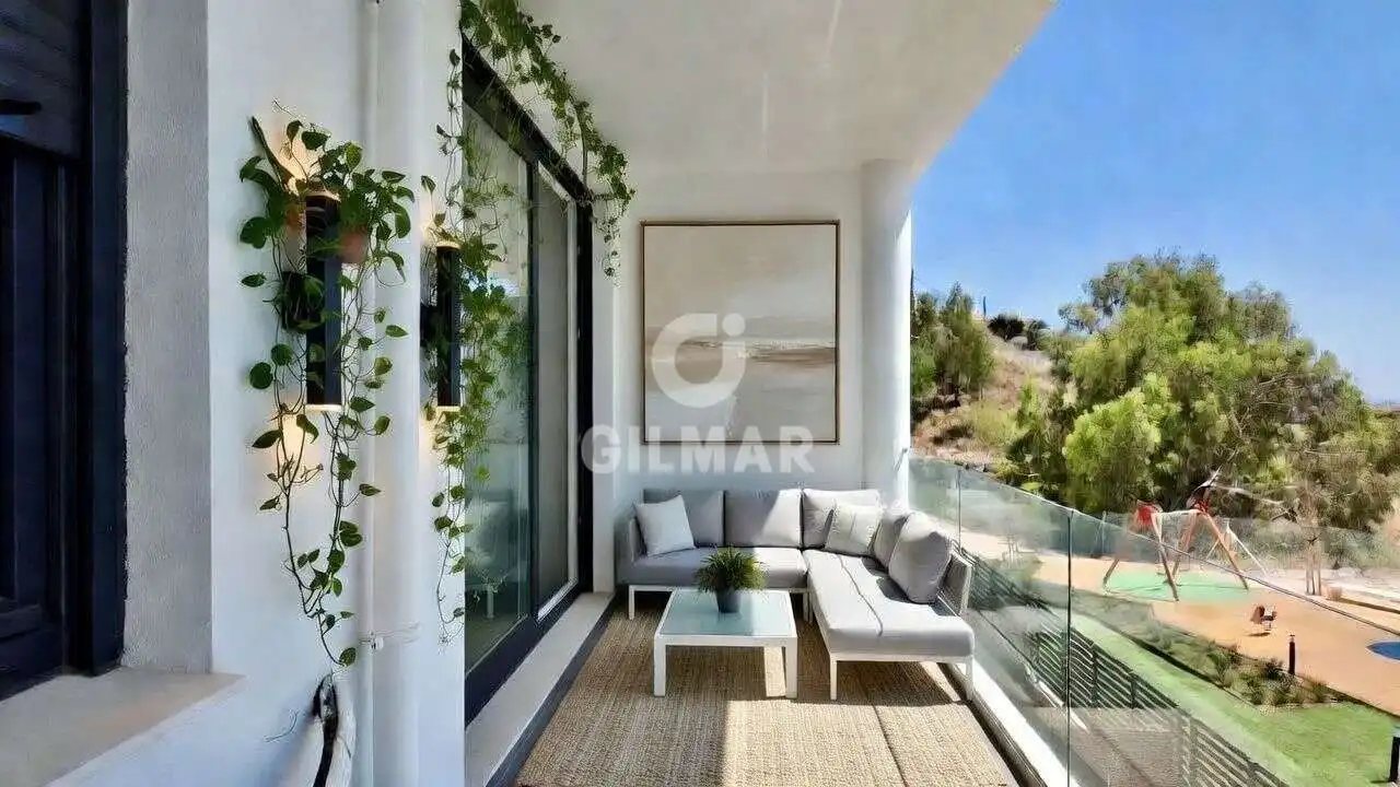Terrace of Flat for sale in Fuengirola  with Heating, Private garden and Storage room