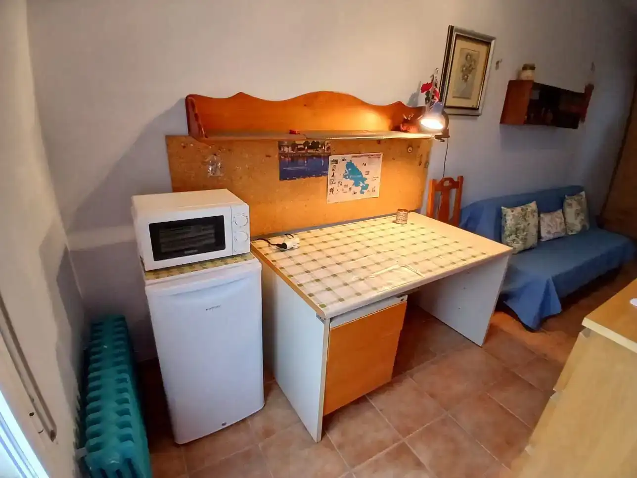 Cuina de Loft de lloguer en Lleida amb Aire condicionat, Piscina i Moblat