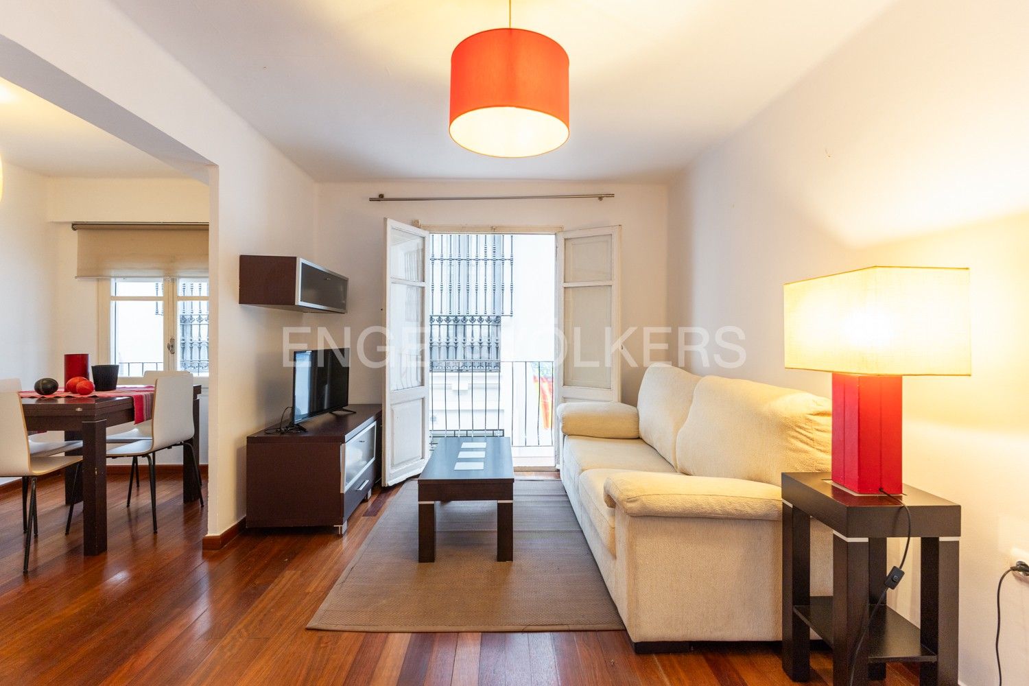 Sala d'estar de Apartament en venda en  Valencia Capital amb Aire condicionat, Calefacció i Parquet