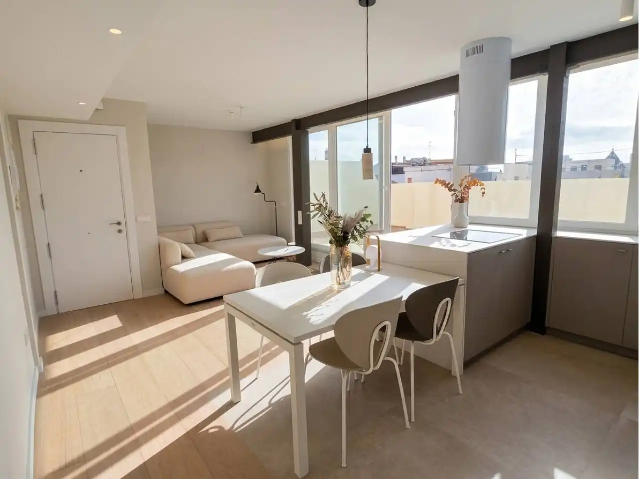 Sala de estar de Ático en venta en Valencia con Aire acondicionado, Calefacción y Terraza