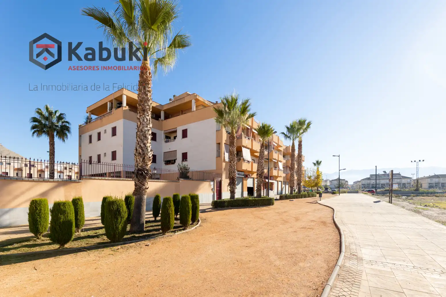 Exterior view of Flat for sale in Atarfe  with Private garden, Terrace and Swimming Pool