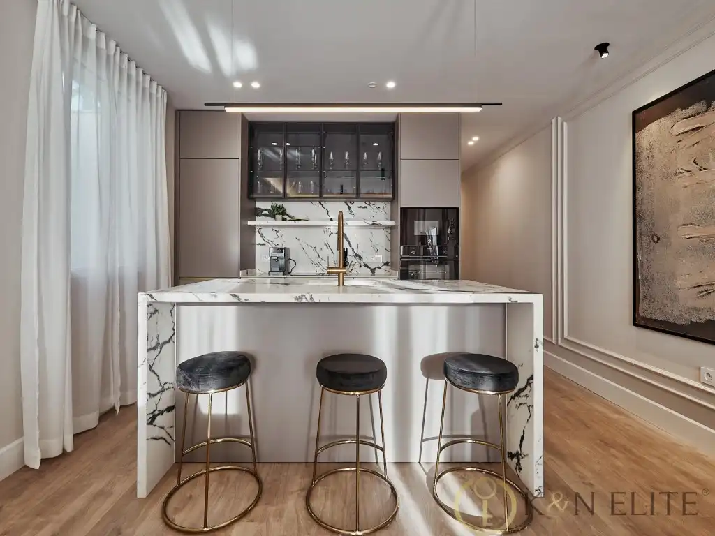 Kitchen of Attic for sale in Madrid  with Air Conditioner, Terrace and Swimming Pool