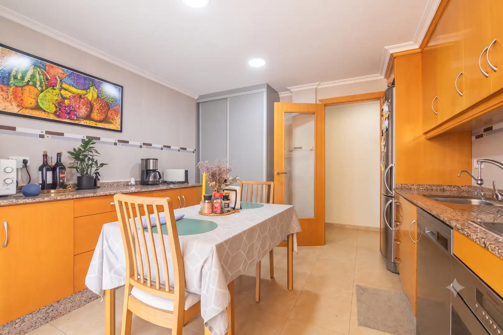 Cuina de Pis en venda en Santa Pola amb Aire condicionat, Terrassa i Moblat