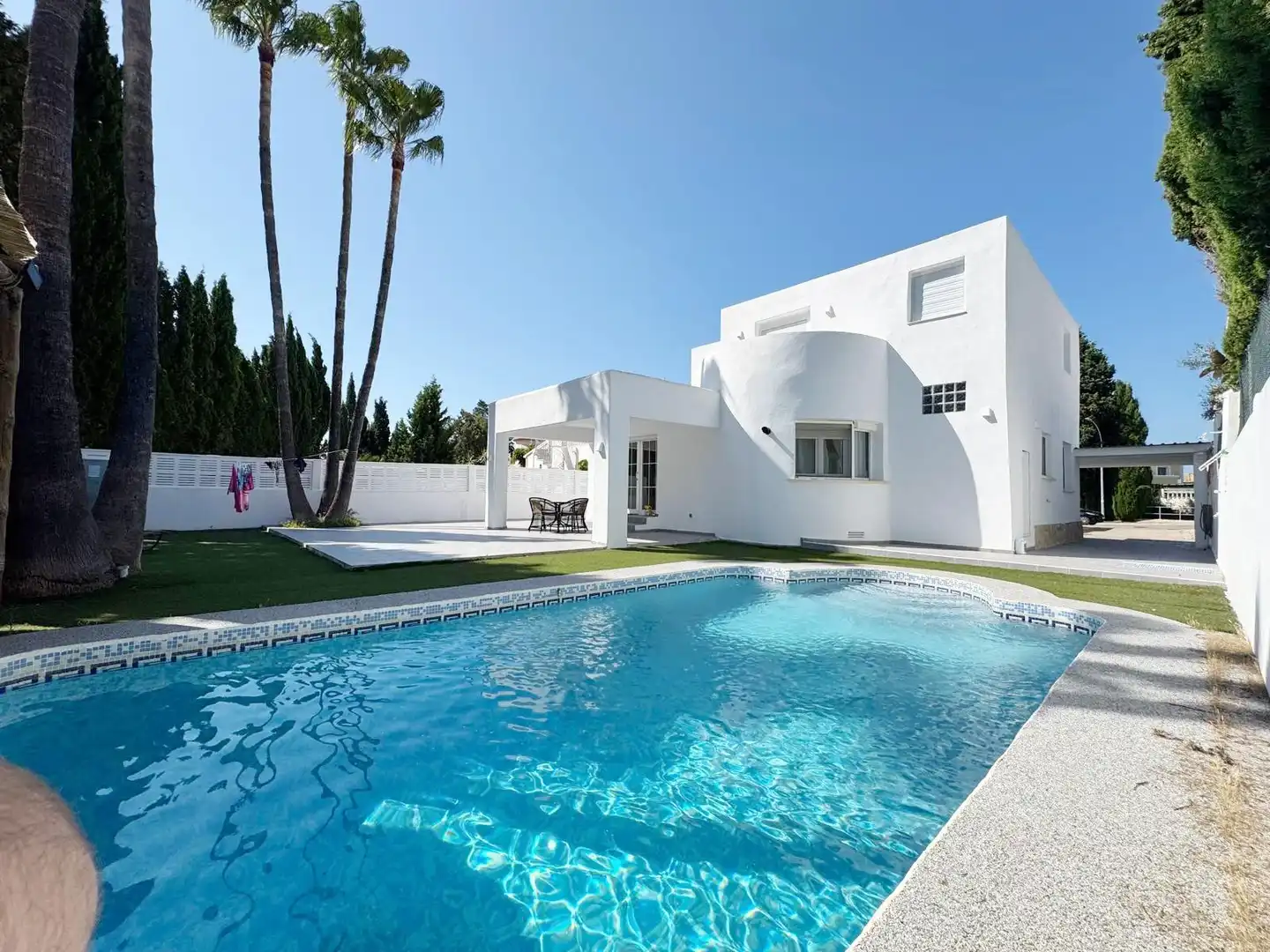Swimming pool of Houses for rent in Dénia  with Air Conditioner, Heating and Private garden