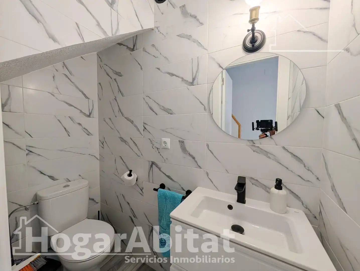 Bany de Casa o xalet en venda en Santa Pola amb Aire condicionat, Terrassa i Moblat
