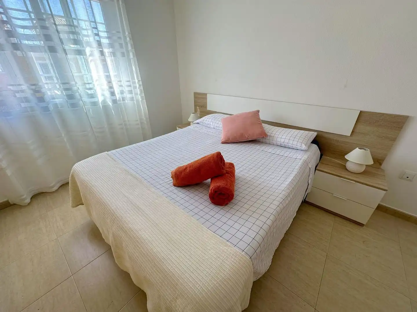 Schlafzimmer von Maisonette zur Miete in Pulpí mit Klimaanlage und Gemeinschaftspool