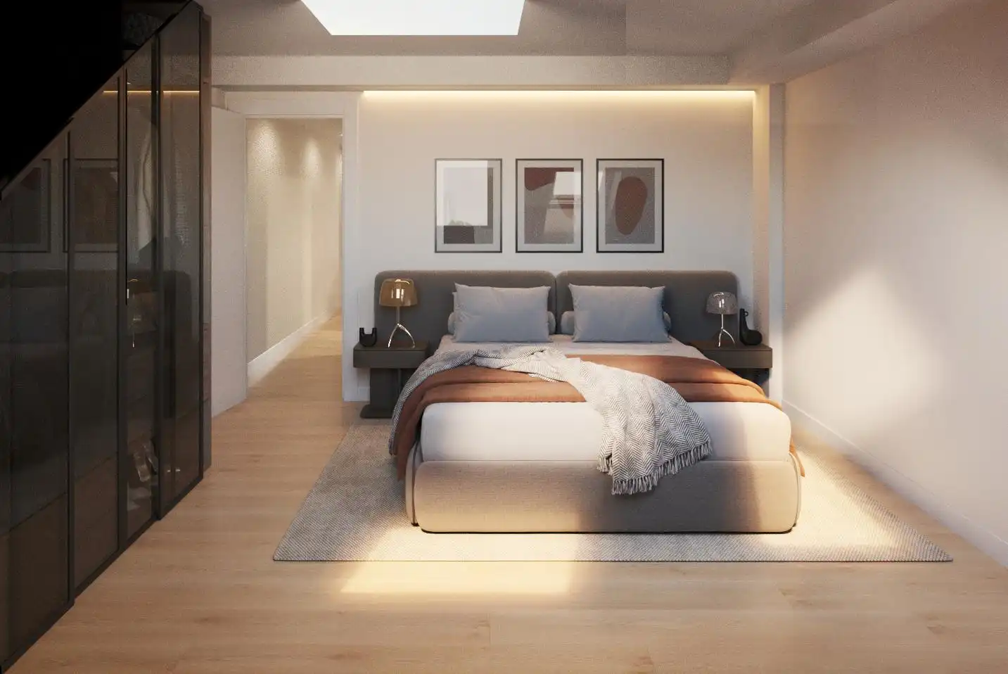Bedroom of Flat for sale in Langreo  with Heating and Storage room
