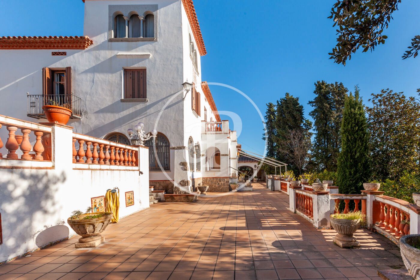 Vista exterior de Casa o xalet en venda en Tordera amb Aire condicionat, Calefacció i Jardí privat