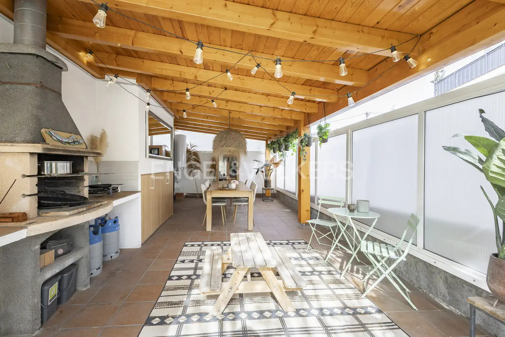 Terraza de Casa o chalet de alquiler en Naut Aran con Aire acondicionado, Calefacción y Jardín privado
