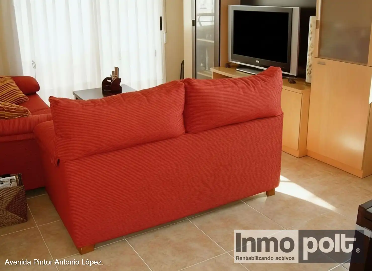 Living room of Flat for sale in Olula del Río  with Air Conditioner, Furnished and Oven