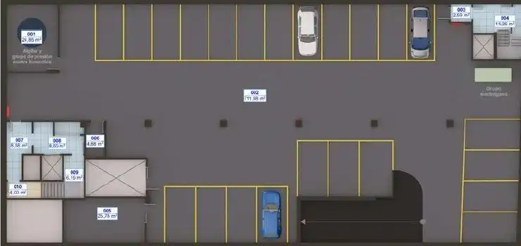 Oficina de alquiler en Campus de la Salud